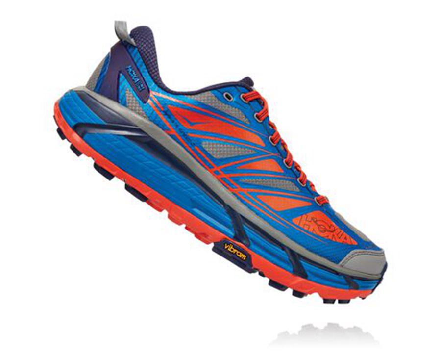 Hoka One One Trainers Mens Blue - Mafate Speed 2 - 31659AKSB